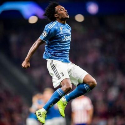 Juan Guillermo Cuadrado hizo un golazo en el empate de Juventus en Madrid