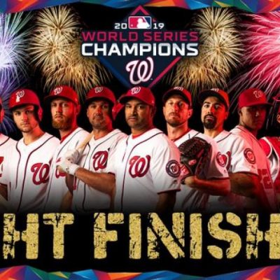 Los Nacionales rompen la historia ganando la Serie Mundial 2019