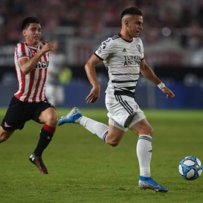 Rafael Santos Borré, protagonista en la victoria de River Plate