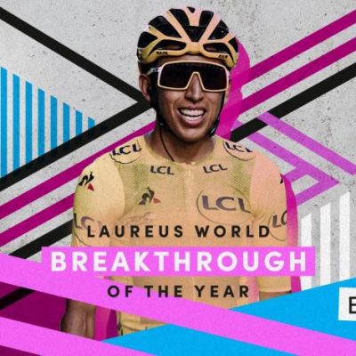 Egan Bernal gana el premio Laureus a Deportista Revelación del Año