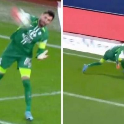 El tremendo blooper que se vio en la segunda división de Francia