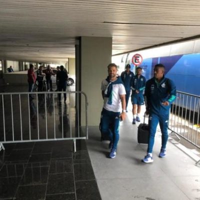 El campeón de América llegó a Barranquilla