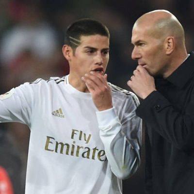 Zinedine Zidane: “James Rodríguez es un jugador importante del Real Madrid”