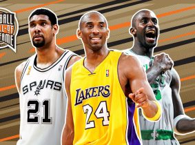 Kevin Garnett, Tim Duncan y Kobe Bryant entran al Hall of Fame de la NBA