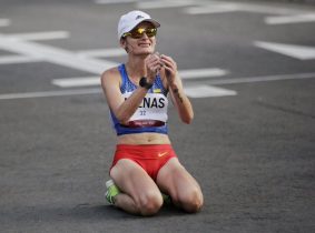 ¡Marcha histórica! La colombiana Sandra Arenas ganó plata en Tokyo 2020