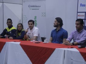 ¡Inician las competencias en el mundial de waterpolo en Barranquilla!