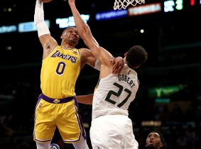 Lo destrozó: Russell Westbrook humilló a Rudy Gobert con este increíble mate