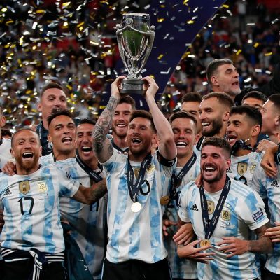Están imparables: Argentina se corona campeona de la Finalissima 2022