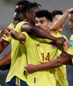 Selección Colombia amistosos
