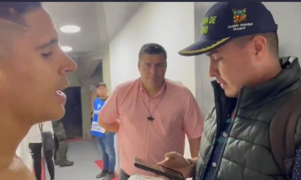 De no creer: Daniel Cataño fue buscado por las autoridades de Ibagué en el camerino