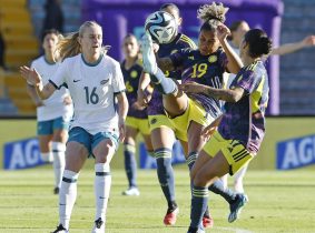 Colombia empató en casa: La Selección femenina se enfrentó a Nueva Zelanda