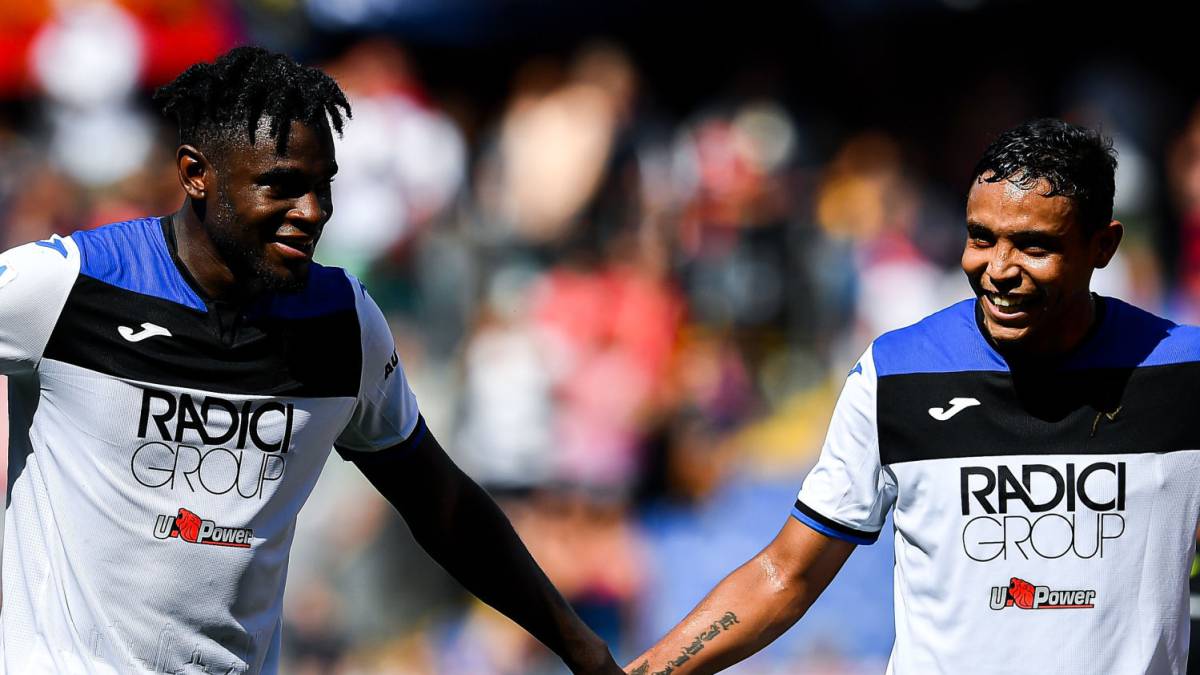 El Atalanta fue recibido como héroes