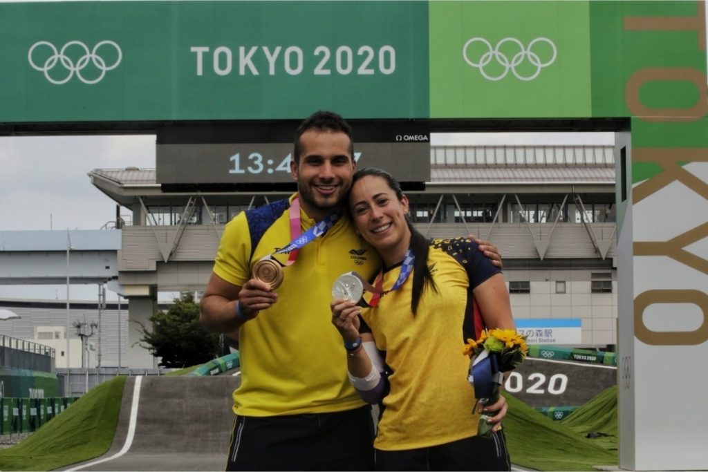 Mariana Pajón y Carlos Ramírez le dan nuevas medallas a Colombia en Tokyo 2020
